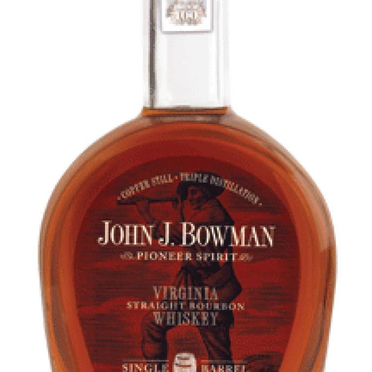 A. Smith Bowman John J. Bowman Virginia Straight Bourbon Single Barrel