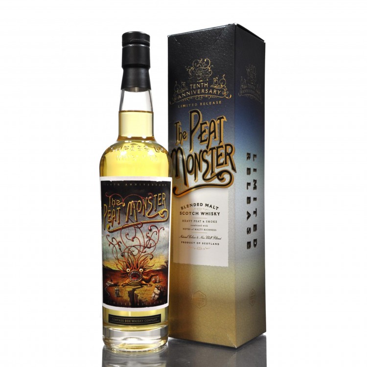 Compass Box The Peat Monster 10th Anniversary Special Cask Strength Bottling
